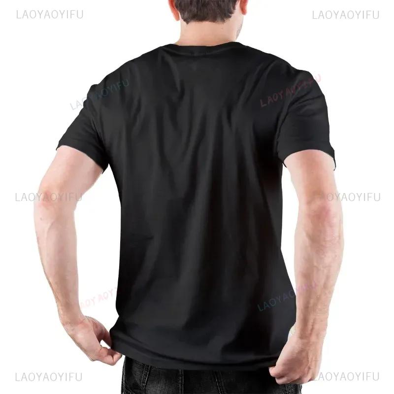 Happy La Linea Summer Casual T-Shirts Men Round Neck Graphic T Shirt Badum Linus Lineman Short Sleeve Tees Fashion Cotton Tops