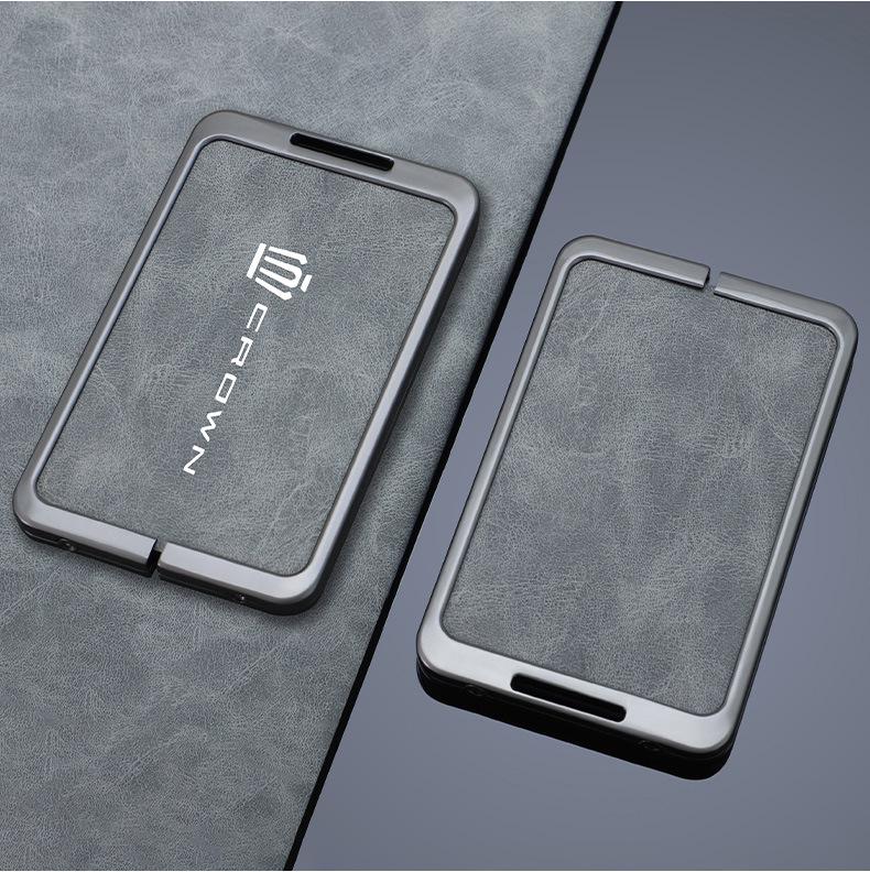 Universal NFC Card Key Case for Men & Women - Metal Shell, 12/13/14 Gen-Compatible