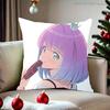 Hololive Himemori Luna Pillow Case For Sofa Bedroom Living Room Plush Cushion Cover Decorations and Protector