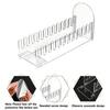 1/2/3 Pcs 12 Tier Greeting Card Display Stand Acrylic Postcard Booth Art Display Shelf Rack Jewelry Card Holder for Tabletop