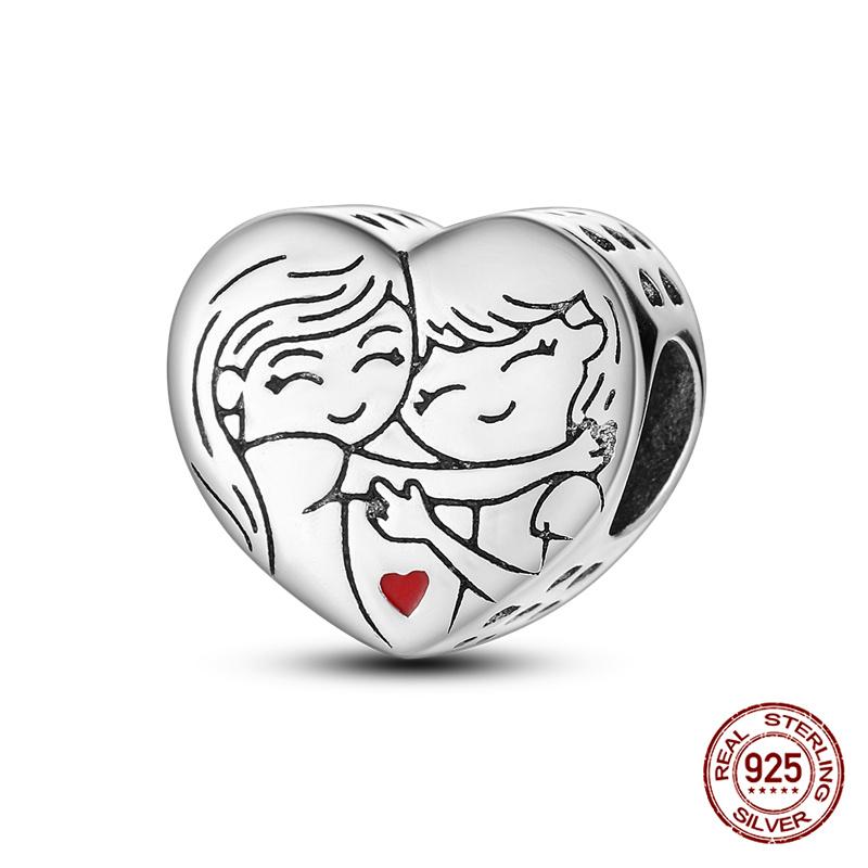 New In Original Charms Copper Happy Cute Pet Kitten Charms Beads Fits 3Mm Original Bracelet Necklace Women Diy Jewelry Gifts