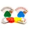 4Pcsset Triangle Shaped Playing Card Holder Lazy Person Poker Seat Board Game Cards Stand For Children Seniors Free Your Hands