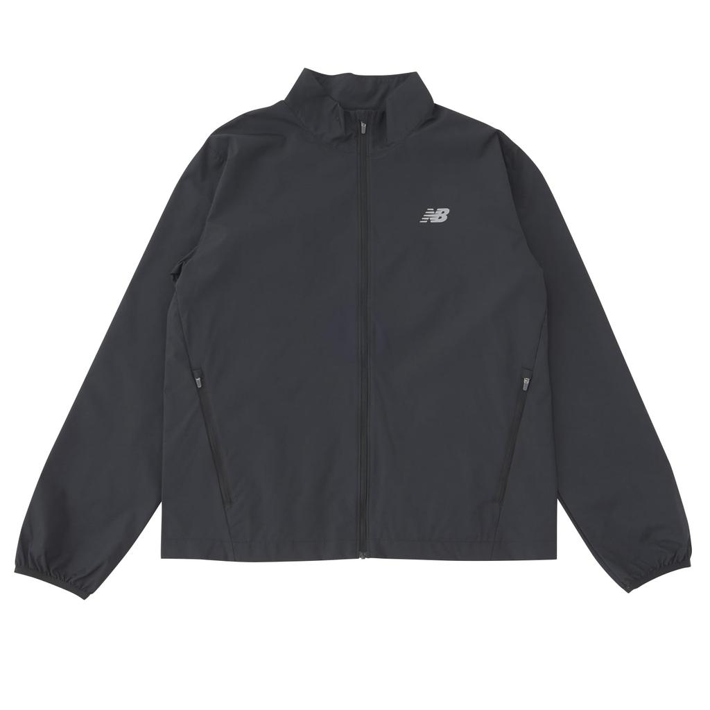 New Balance Women's Jacket (WJ41243) Black Size M - 100% Recycled Polyester Jersey Top