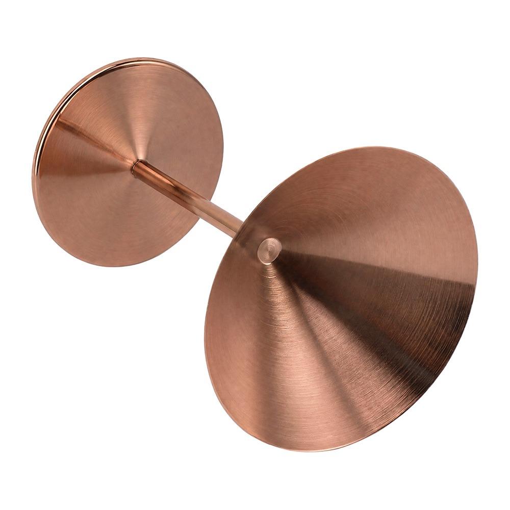 Fine Polish Stainless Steel Martini Glass Rustproof Cocktail Wine Goblet Reusable Wine Glass Bars