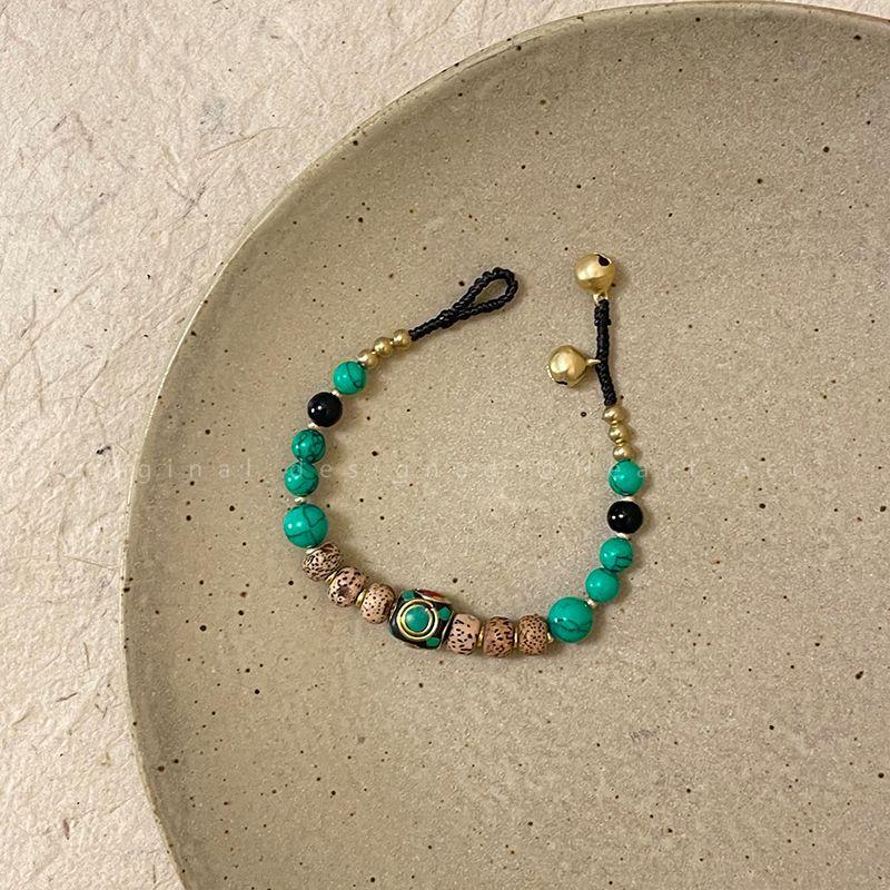 

Новый китайский стиль ретро женский тибетский китайский модный парный с бусинами Nepal spotted bracelet