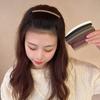 Mno One-piece Bangs Comb Hairpin Hair Comb Pin Updo Comb Comb Teeth Women Matte Comb Hairpin