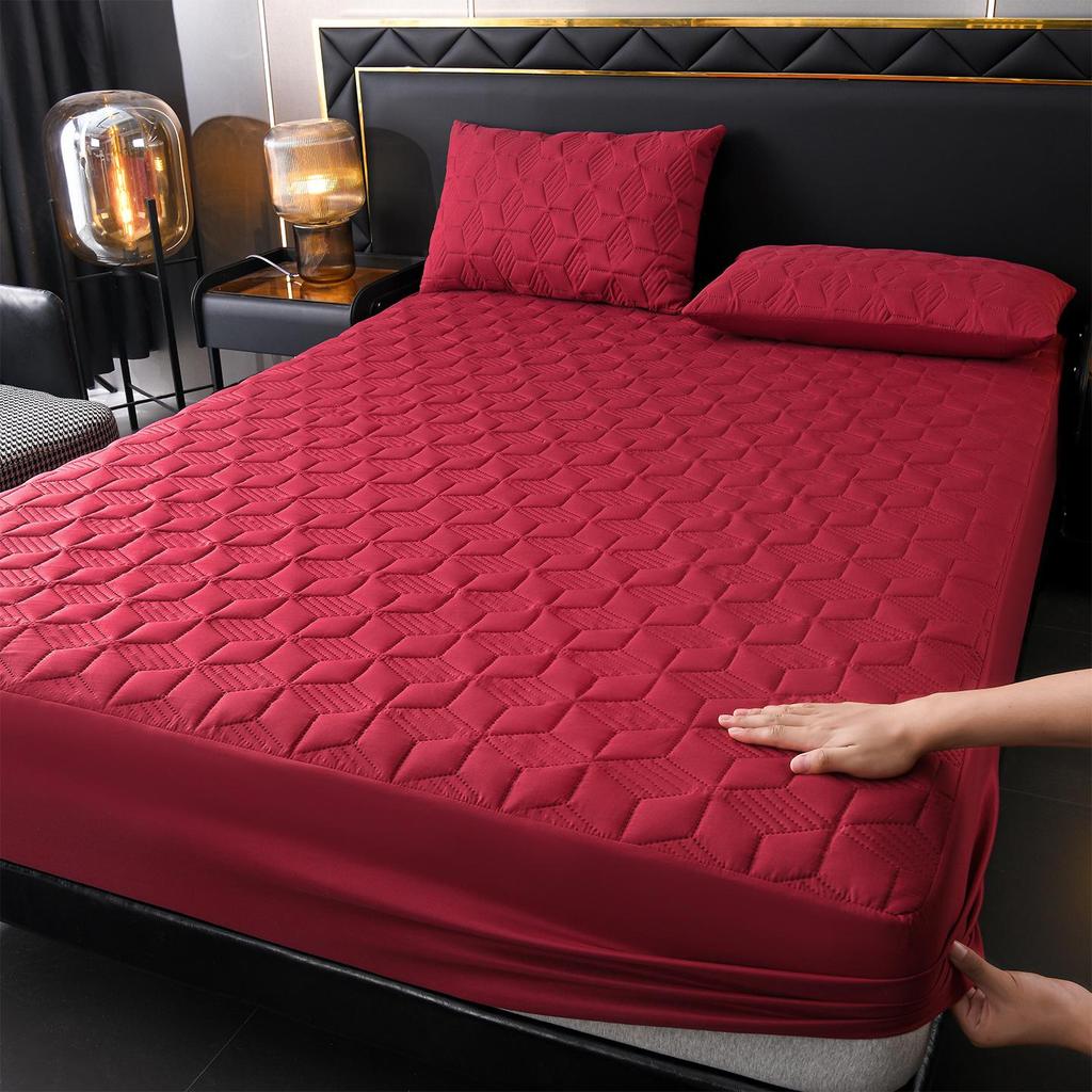 Gesteppter wasserdichter Spannbettlaken Matratzenschoner