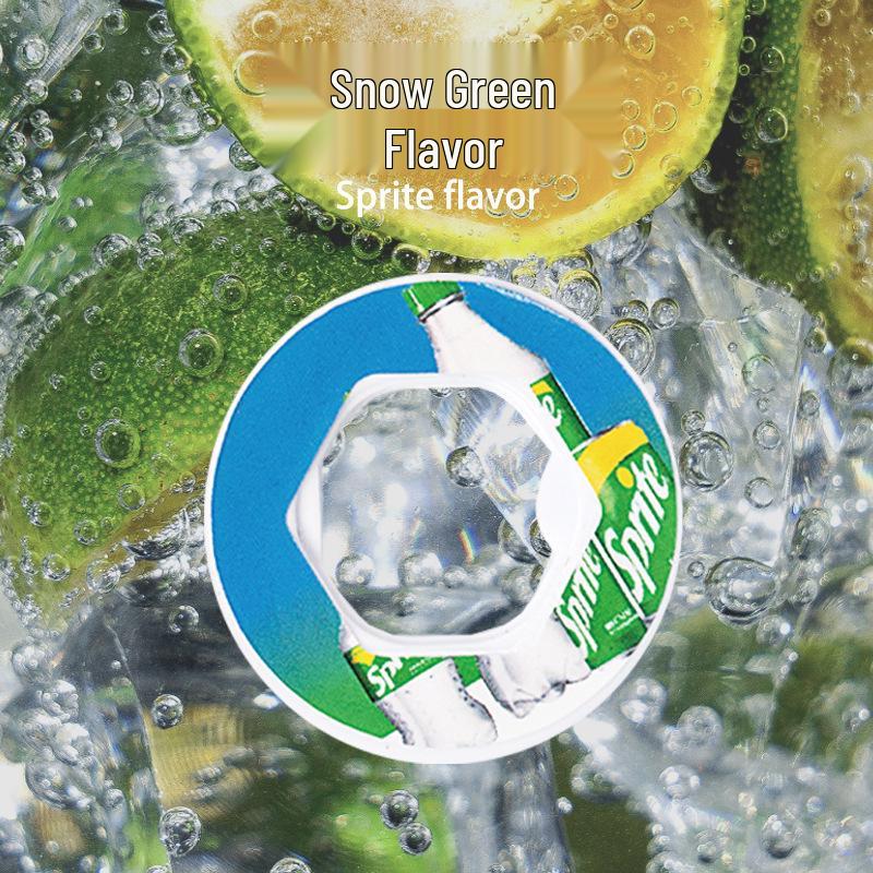 Fruit-Flavored Zero Calorie Water Bottle with Pop-Up Lid and Aroma Ring