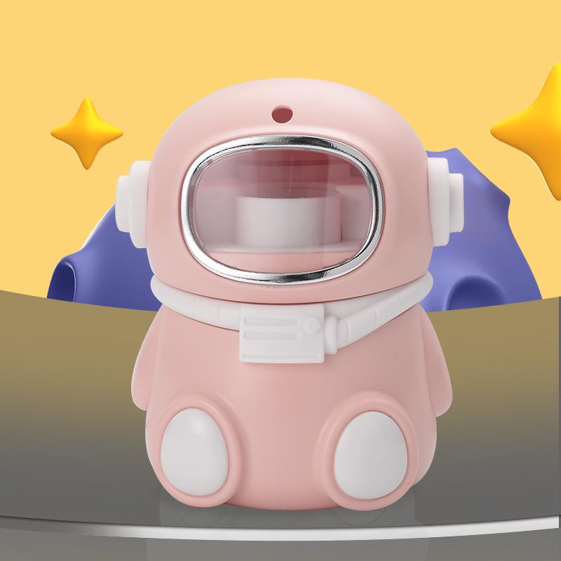 Astronaut Cartoon Toothpick Dispenser - Automatic Pop-up Holder & Home Ornament