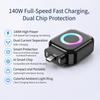 140W Fast Charging Data Cable Automatic Power-Off Full-Capacity Separator Auto Stop Overcharge Protection For Phone Charging