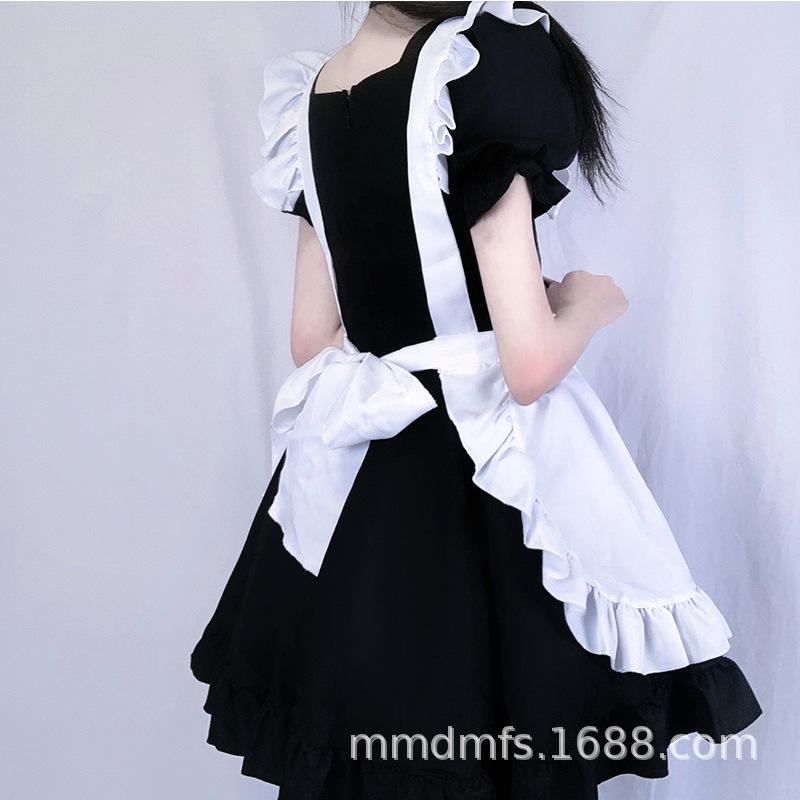 New, cat maid outfit, dress dress, black and white cosplay suit, soft girl.