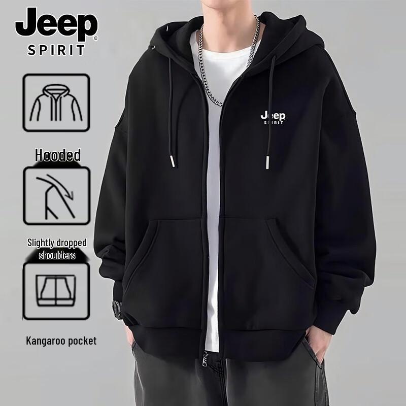 

Мужской кардиган с капюшоном JEEP SPIRIT 2XL