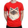 Fluffy Ragdoll Funny Graphic 100 Cotton TShirt Ragdoll Tees Tops For Unisex