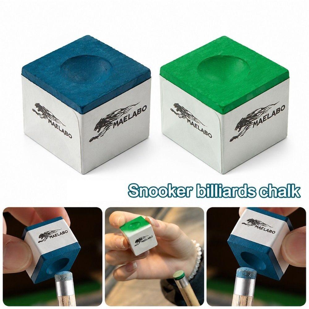 Epoxy Resin Snooker Oil Pool Chalk Non-slip Billiard Pool Chalk Billiard Accessories