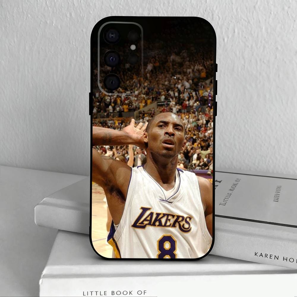 B-Basketball K-Kobe-E B-Bryant-T 8 24 Phone Case For Samsung S25,24,23,22,30,21,10,9,Ultra,Plus,Lite,FE,4,5 G Soft Black Case
