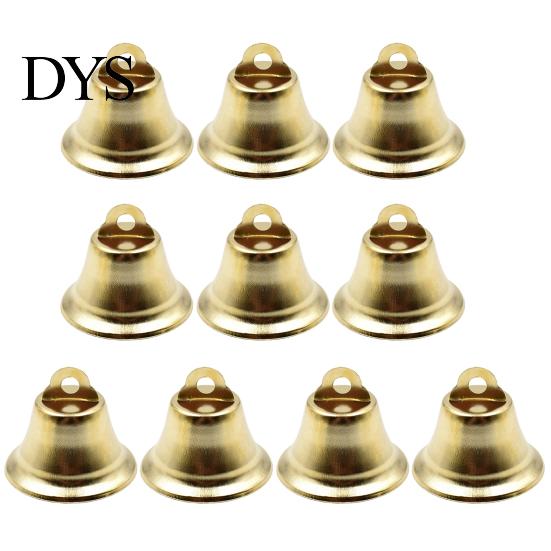 Jingle Bell 10Pcs/Set Hanging Exquisite Workmanship Clear Ringing Metal Christmas Rustic Decor for Home Ornament