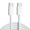 USB C To USB C Cable USB Type C 480Mbps Woven Data Cable Fast Charge Cable For Laptop Smart Phone Length 1M/2M