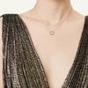 Tiffany & Co.. Runde Hohl-Halskette Damen Halskette Roségold GRP11471