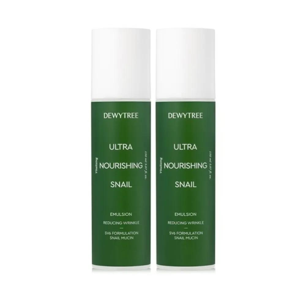 [DEWYTREE] Ultra Nourishing Snail Emulsion 150ml 2 Pieces