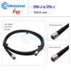 SMA-JJ Doppel-Stecker Innen Gewinde Stift Edelstahl Verbinder RG58 Verlängerungsadapter