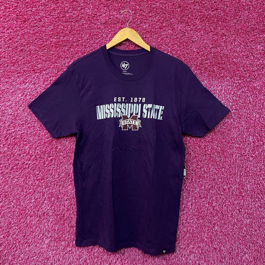 Lila Mississippi Staat T-Shirt