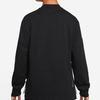 Nike Logo Print Loose Long Sleeve Crew Neck T-Shirt Unisex Tops Black DD7029-010