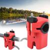 Boat Fishing Pole Bracket Mount Device Aluminium Alloy Outdoor Fish Rod Stand AccessoryRed