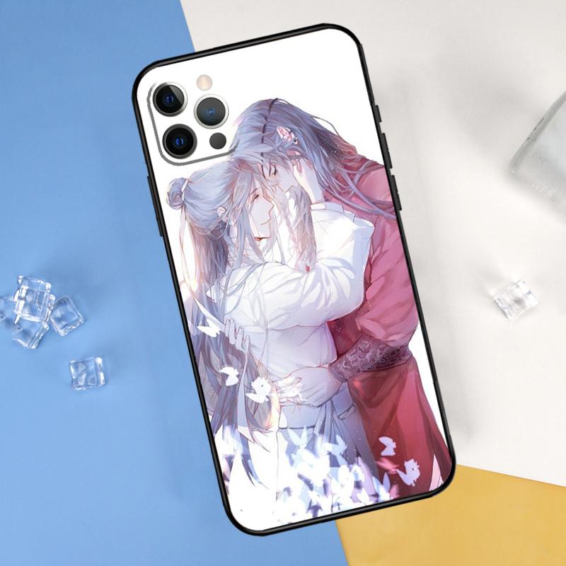 Tian Guan Ci Fu Phone Case For iPhone 16 Pro Max 12 13 Mini 11 14 15 Pro Max XR 16 15 Plus 16e Cover Shell