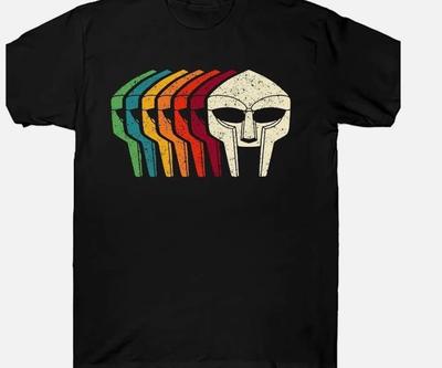 MF DOOM neues schwarzes T-Shirt Alle Größen S bis 5XL Kurzarm