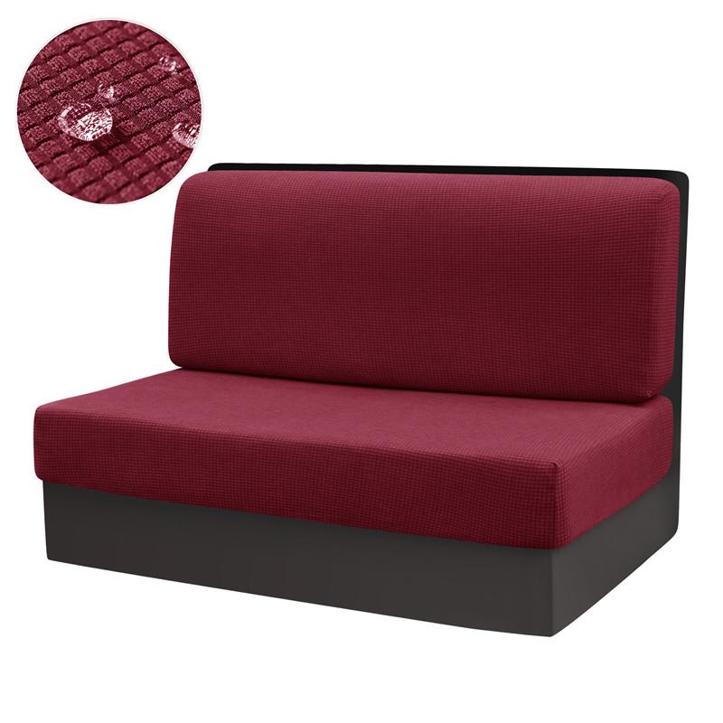 

2pcs/set Jacquard RV Dinette Cushions Cover RV Booth Seat Covers Loveseat Sofa Slipcover for RV Camper Car Bench Cover 1 Set