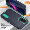 3 in 1 Heavy Armor Defend Phone Case For Samsung Galaxy A16 A26 A36 A56 5G A06 A14 A54 A15 A17 Hard Plastic Frame TPU Back Cover