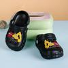 Cartoon Kids Closed-Toe EVA Slippers - Excavator & Pink Unicorn Design