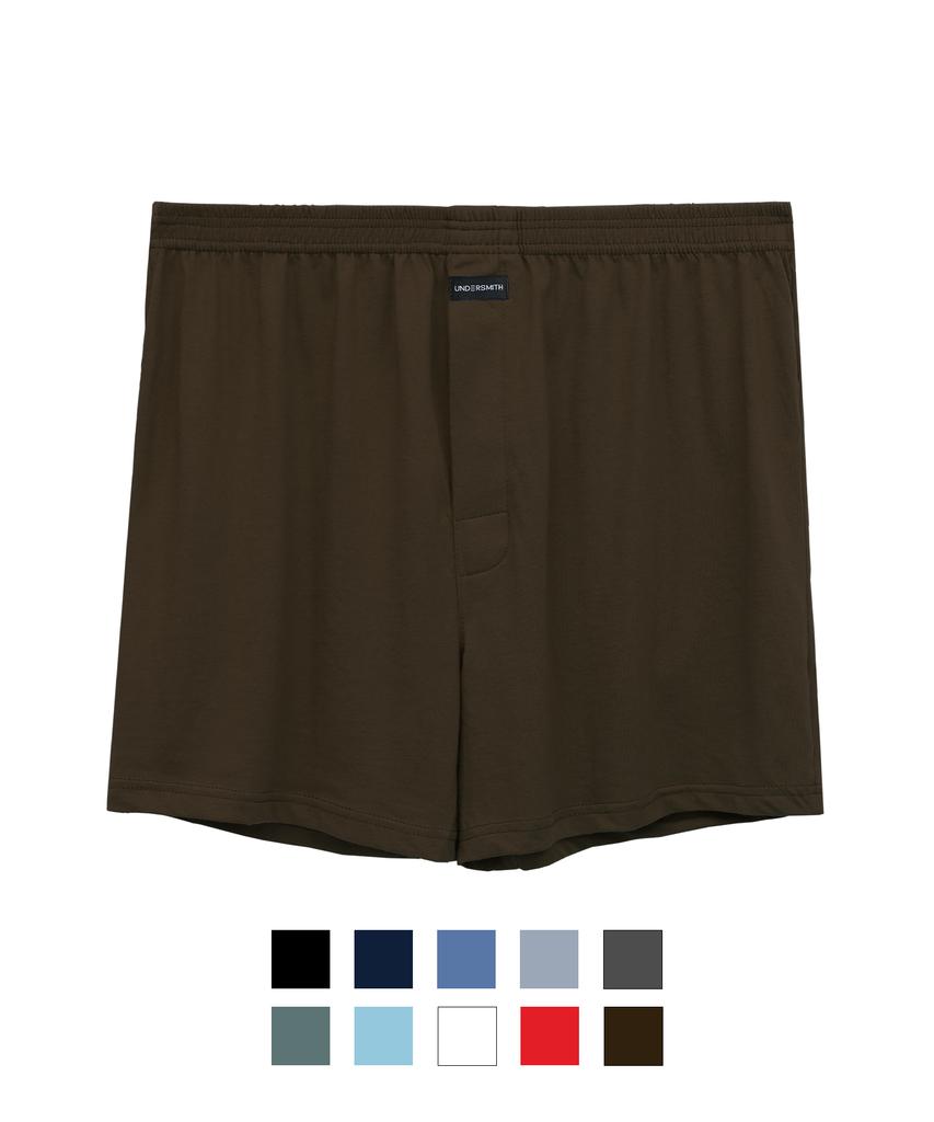 Eondeoseumiseu Daily Pure Cotton Spandex Men'S Boxer Shorts (Type A)