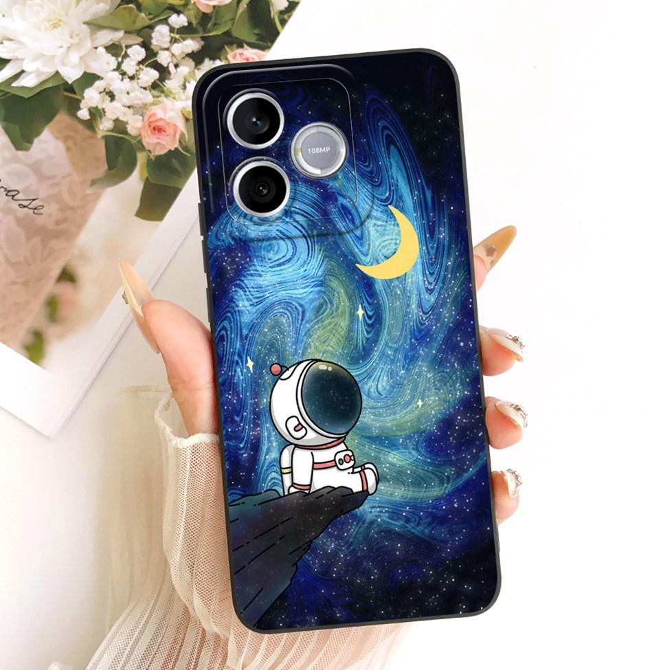For Honor 600 Lite 5G Casing Cover Silicone Luxury Fashion Kawaii Cute Painted Shockproof Phone Case For Honor LNA-NX1
