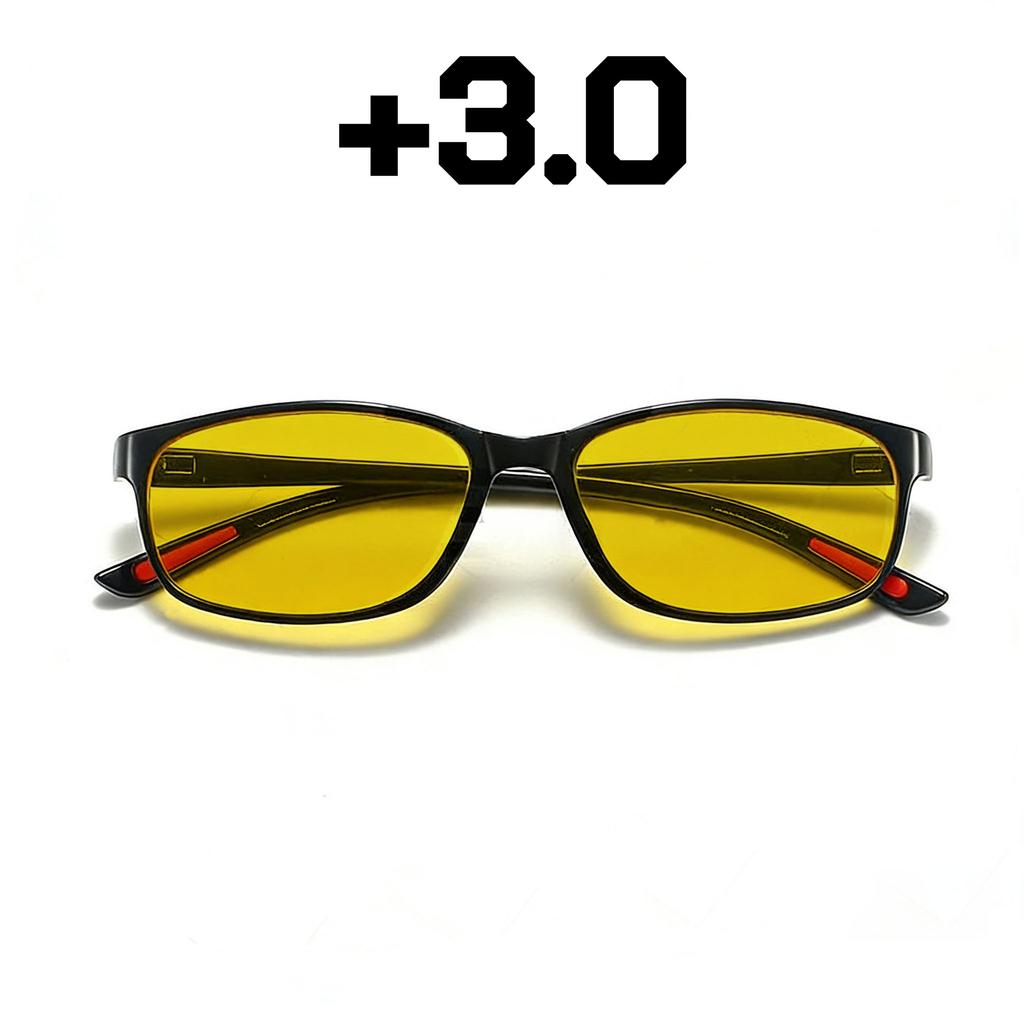 Ultra Light TR90 Night Vision Reading Glasses Small Frame Far Sight Glass Day&night Vision Driving Outdoor Presbyopia Eyeglasses