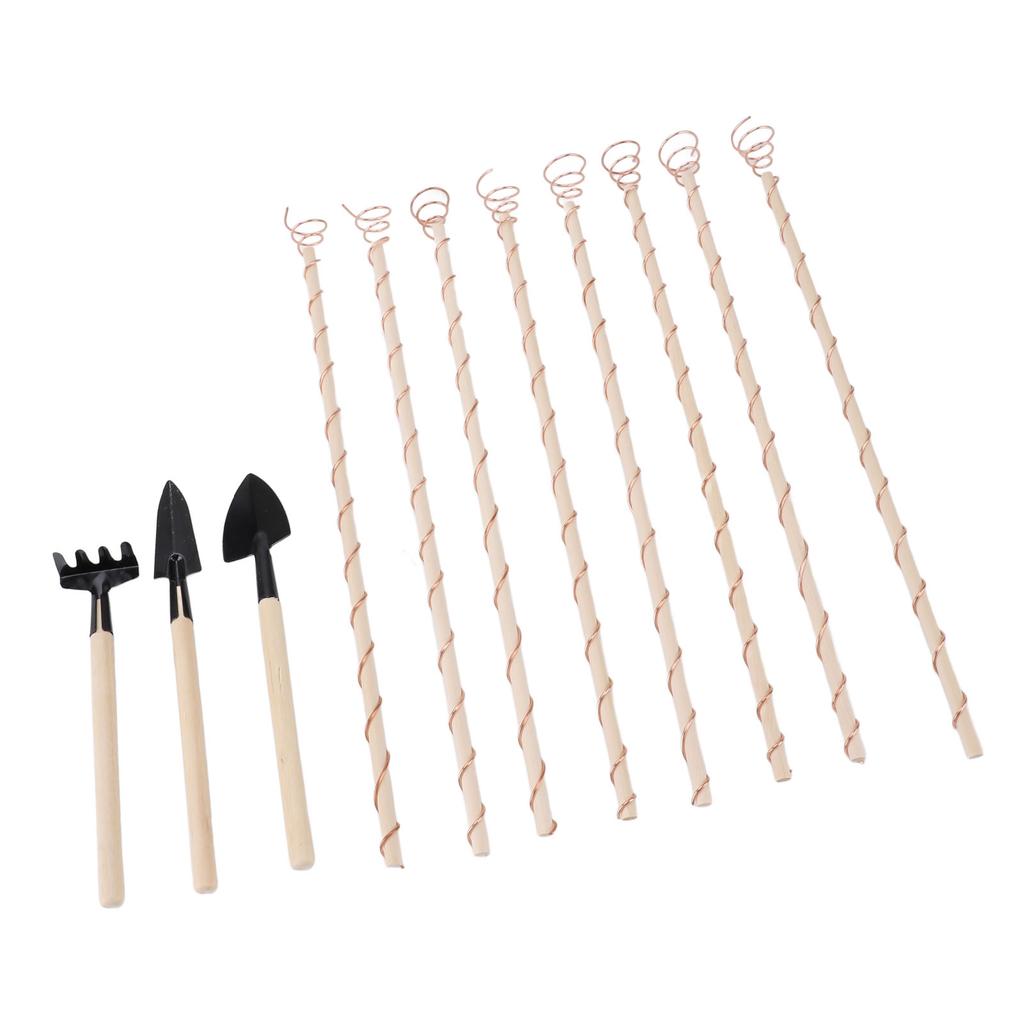 Electroculture Plant Stakes Professional Copper Coil Antennas Garden Stakes for Growing Garden