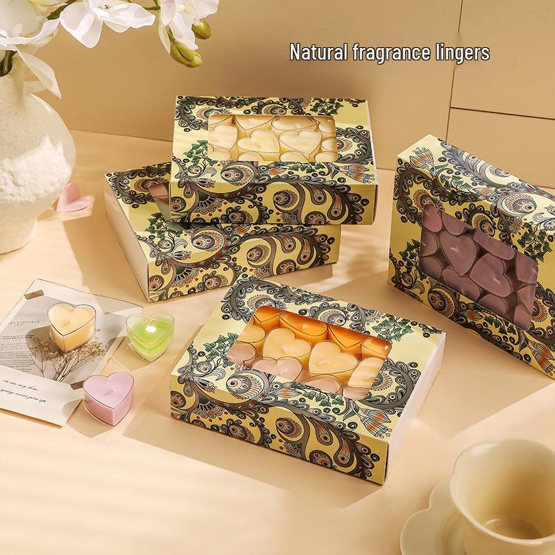 Handmade Mini Aromatic Tea Light Candles: Colorful, Romantic Birthday Gift