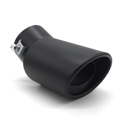 Černá 62MM Nerezová Ocel Automobily Výfuková Koncovka Výfuku Koncovka Zadní Kryt Koncovky Výfuku Auto Styling