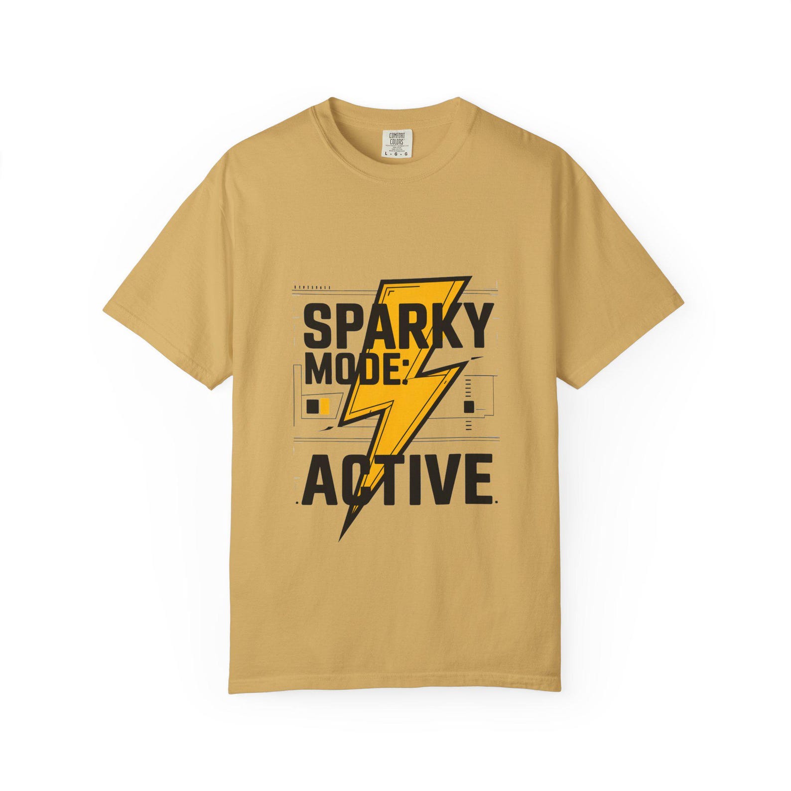 Sparky Mode Active Electrician Trades Pride Tee | Electrician Gift | Comfort Colors 1717 2XL
