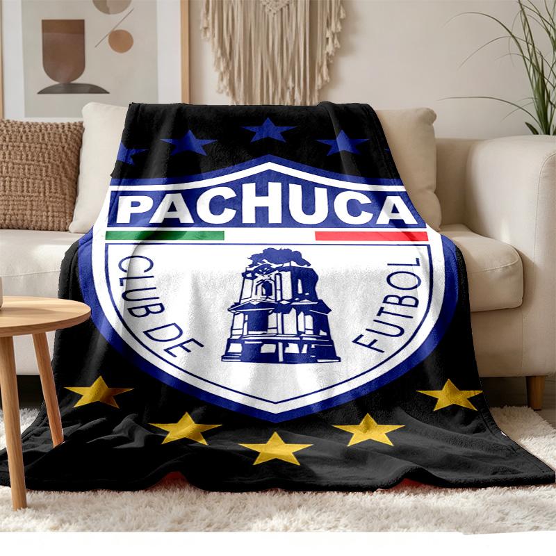 Pachuca Football Club Soft and Comfortable Flannel Suitable for Sofas Living Rooms Outdoor Camping Travel and Also Makes a Great Anniversary Gif