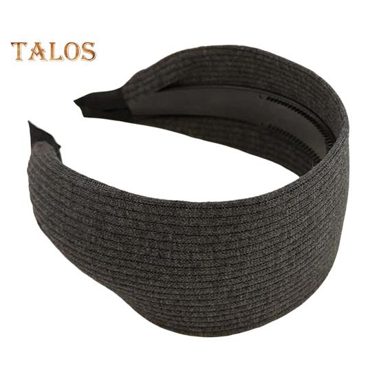 Damen-Stirnband im Retro-Stil, elastisches Design, breiter Haarreif, verstellbare Passform, leichtes, bequemes Haar-Accessoire