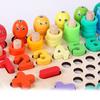 Wooden Thirteen In One Bead Clamping Toy For Children Focus And Brain Development