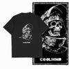 Coolmind U0214 Cotton Streetwear Exclusive Graphic Skull Unisex T Shirt Big Size Men Tshirts Novelty Tee Shirt For Men