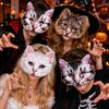Creativity Cat Mask Breathable Cosplay Mask Party Gift Masquerade Mask Cosplay Props
