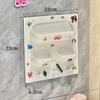 Cartoon Cat Multifunctional Storage Rack For Bathroom Cosmetics Plastic Wall Without Mark Punching Storage Rack Diy Decoration