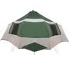 Cabin Tent 12 Person Green and White 405 x 405 x 273 cm
