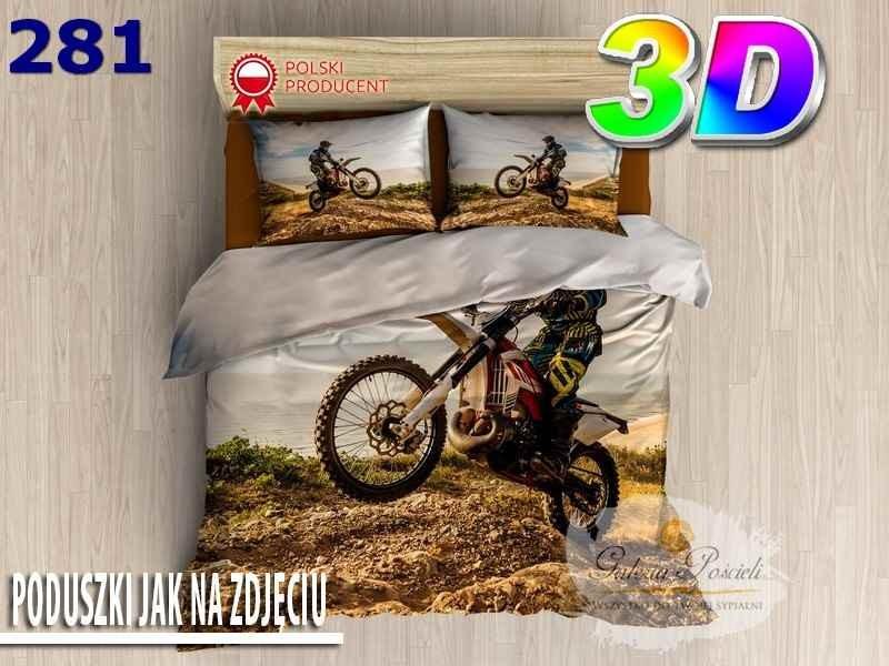 3D cotton satin bedding 160x200cm CROSS