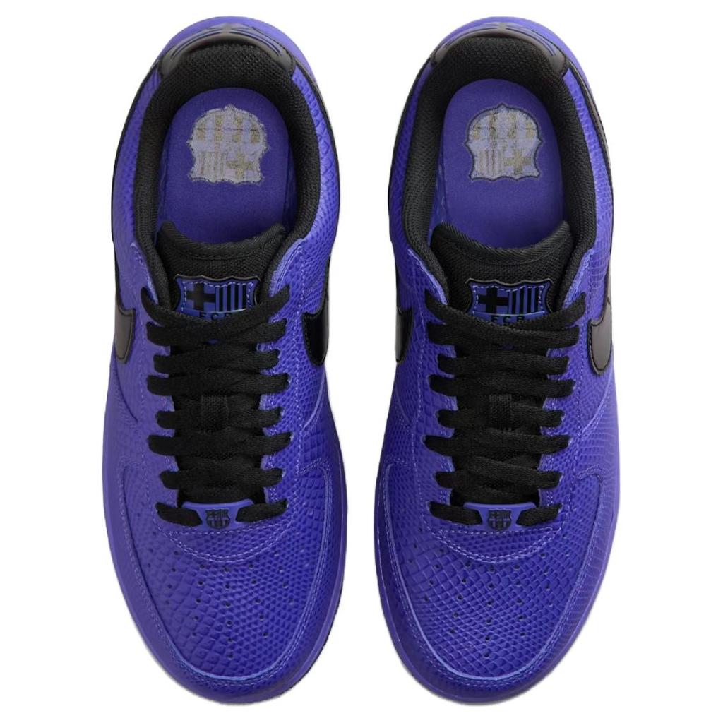 Nike Kobe Bryant x FC Barcelona x Air Force 1 Low Protro Persian Violet Unisex Sneakers Purple Black II7062-500