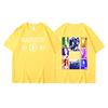New KATSEYE printed T-shirt men's and women's casual T-shirt high-quality short sleeves