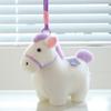 Animal Plush Horse Keychain Steed Doll Zodiac Pony Figurine Chinese New Year Gift  Home Decoration